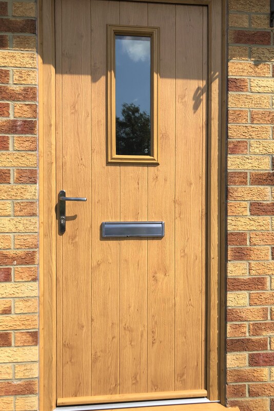 Light Oak Composite Door 