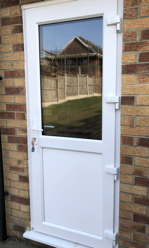 UPVC Back Garage Door