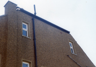 UPVC Black grain fascia and black guttering