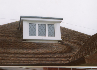 UPVC Dormer window cheeks and fascia