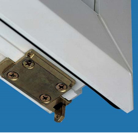  UPVC double glazed window shootbolt locking