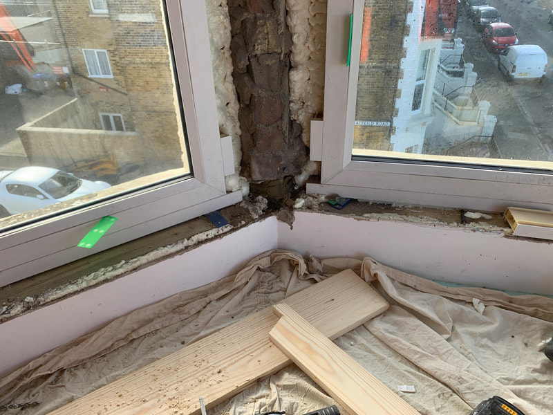 UPVC double glazed window renovation