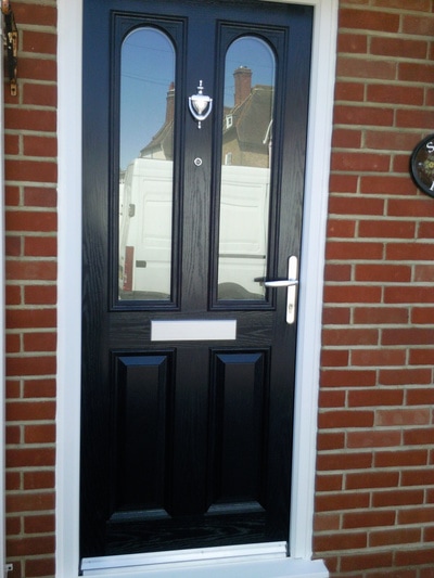 Composite door Entrance 44 blue