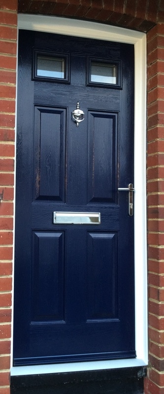 Composite door Entrance 44 blue