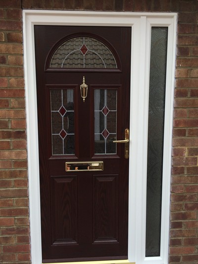 Composite door Entrance 44 rosewood