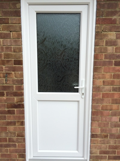 Double Glazed Entrance Door High Security 