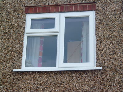  UPVC double glazed window