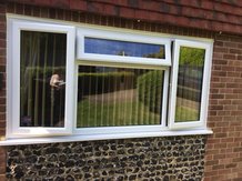 Double glazed UPVC window Westgate