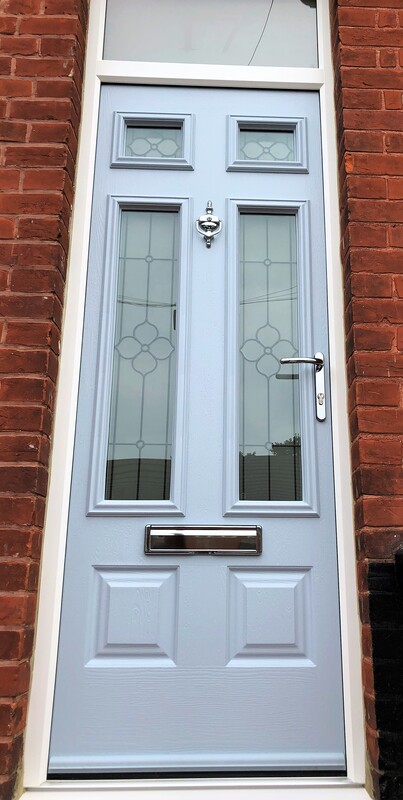 Endurance Solid Core Composite Front Door with Top Light