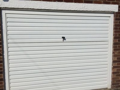 GRP/UPVC garage door and frame