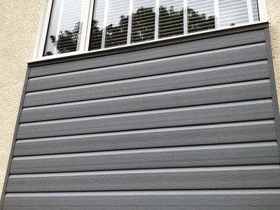 Grey UPVC Shiplap Cladding 