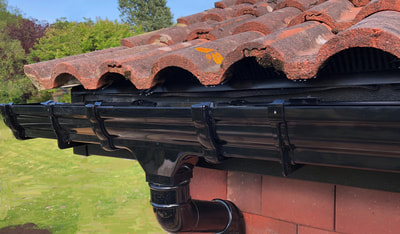 High Capacity Ogee Guttering PVC