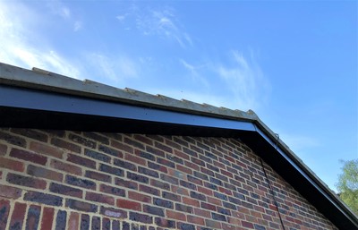 UPVC Black Grain Barge Board 