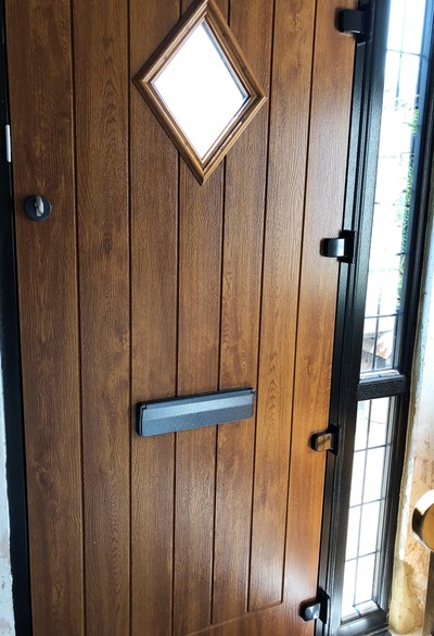 Oak Solid Core Composite Door Thanet