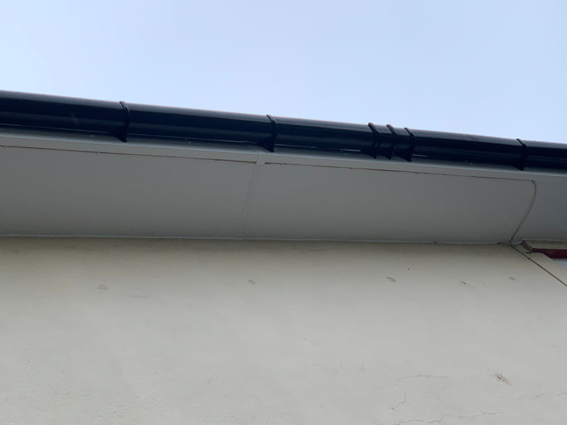 Fascia soffit and deepflow guttering 