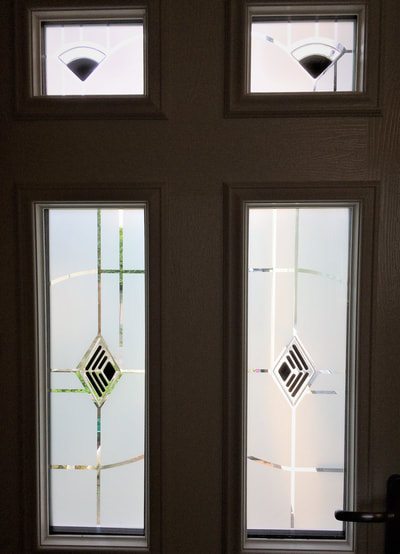 Endurance White Solid Core Composite Door Triple Glazed