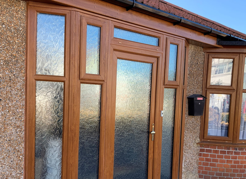 Oak Grain UPVC Fascia Margate Thanet