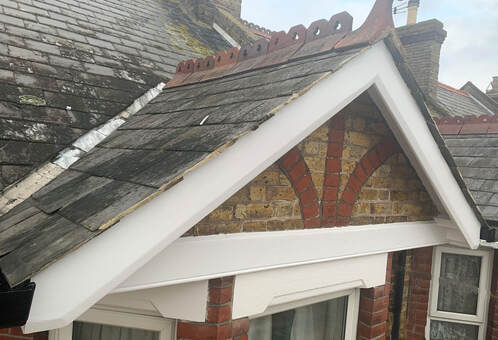 Wooden fascia and bargeboard refurbishment in Ramsgate Thanet