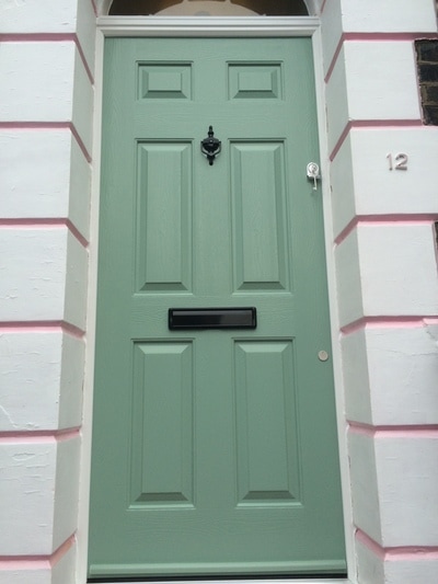 Endurance solid core composite door Foly/Chartwell gree