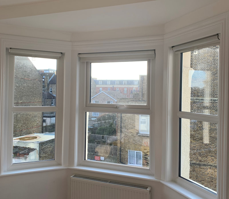 Double glazed UPVC windows box sash