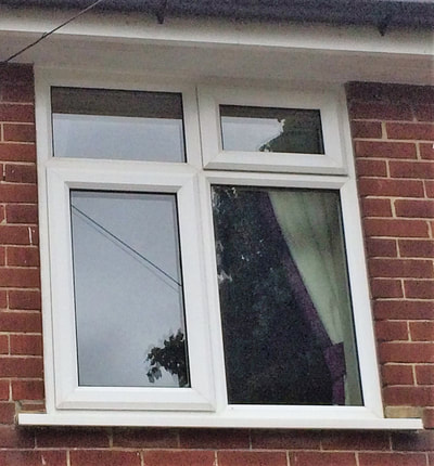 UPVC Double Glazed Casement Window  Photoed after 12 Years