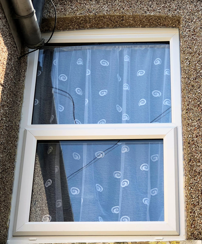 UPVC Double glazed box sash replacement