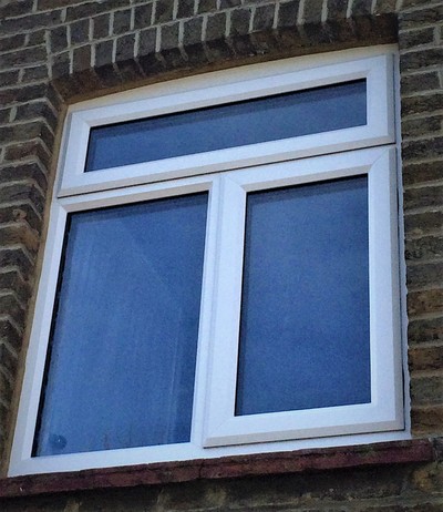 UPVC double glazed window two openers