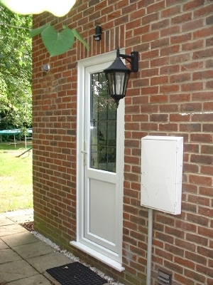 Double Glazed Entrance Door High Security 