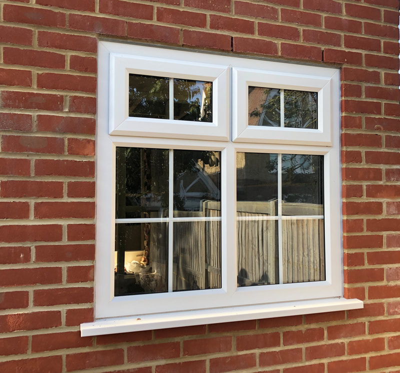 UPVC Double Glazed  Georgian Bar Window