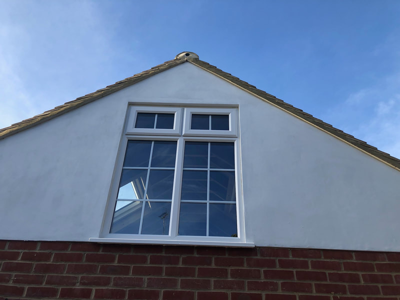 UPVC Double Glazed  Georgian Bar Window